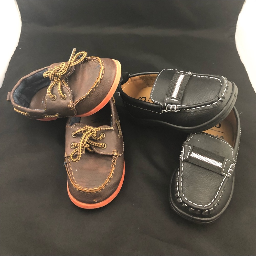 Toddler boys size 6 dress shoes loafers bundle lot